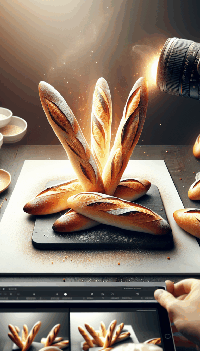 Discover the Art of Baking Perfectly Crispy French Baguettes – close-up, Pinterest-ready, budget-friendly recipe.