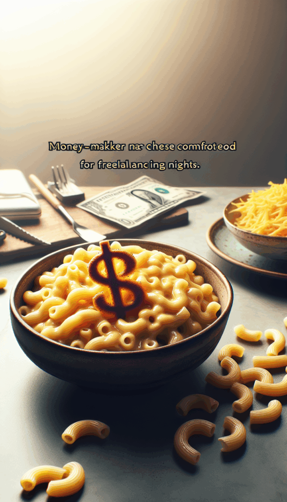 Money-Maker Mac  Cheese: Budget Comfort Food for Freelancing Nights