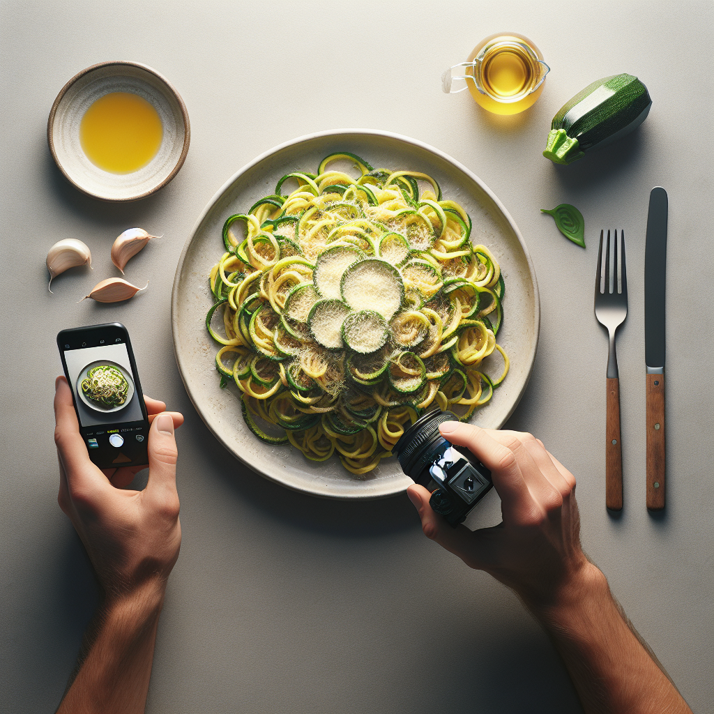 Savory Bliss: Unforgettable Garlic Parmesan Zucchini Noodles in 15 Minutes