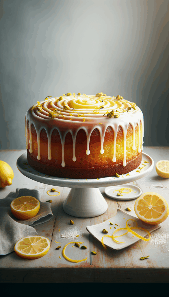 Irresistible Lemon Drizzle Cake with a Zesty Twist
