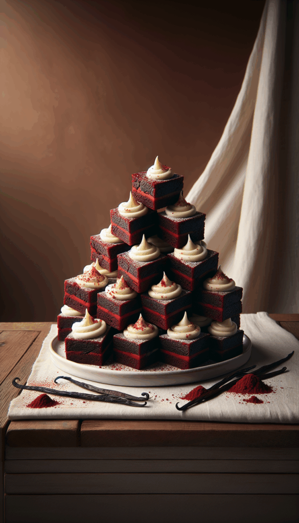 Decadent Red Velvet Brownies with Cream Cheese Swirls