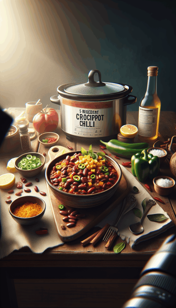 5-Ingredient Crockpot Chili to Free Up Time and Cash