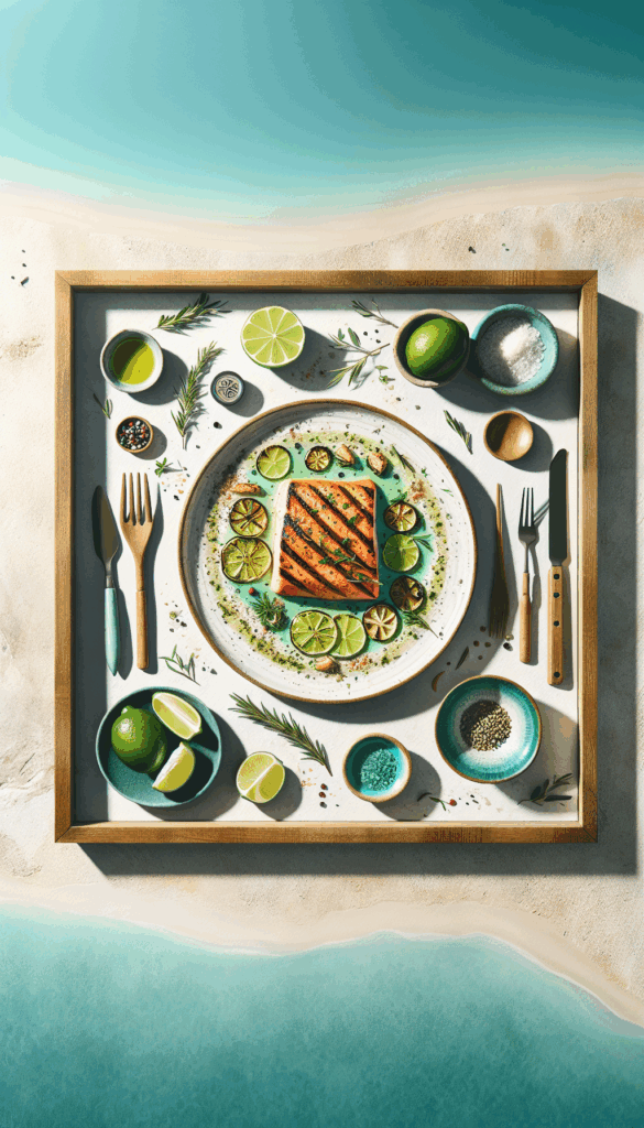 Zesty Lime Herb Grilled Salmon: Refreshing and Quick – easy budget-friendly recipe for Pinterest, meal prep, and family dinners.