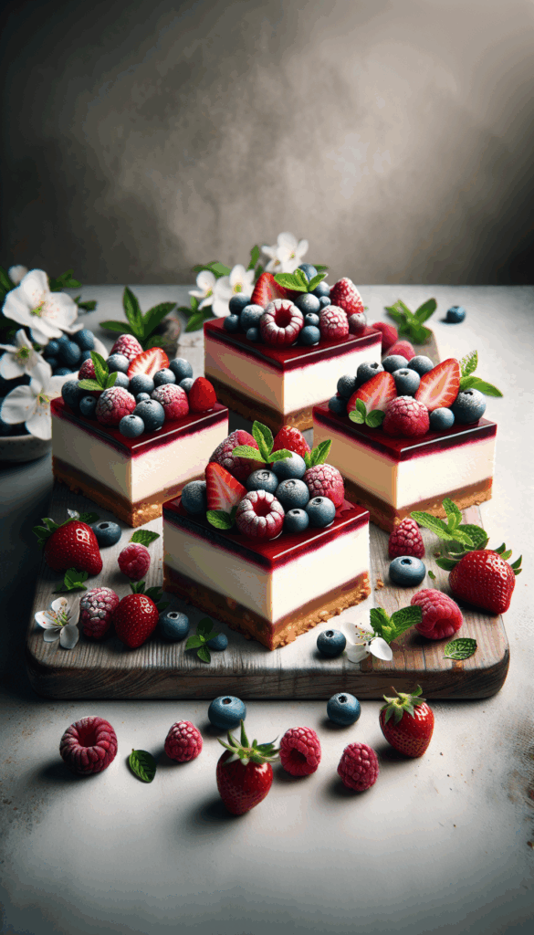 No-Bake Berry Cheesecake Bars: A Sweet Refresh