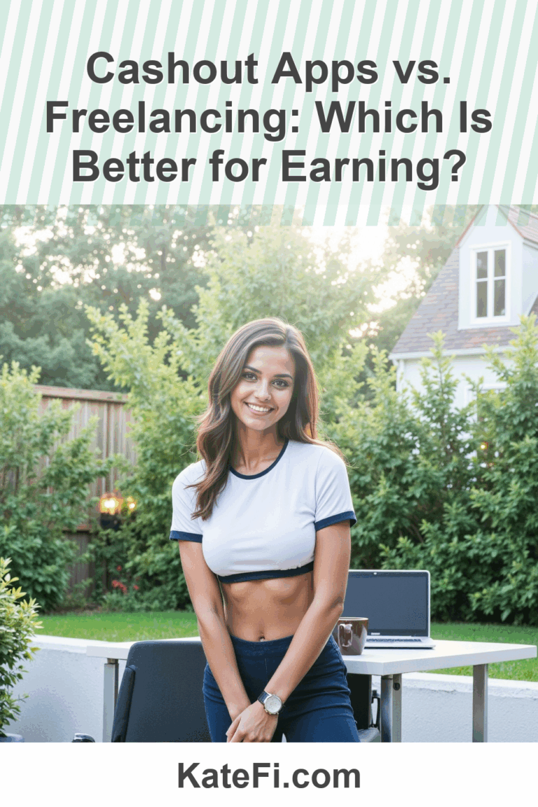 Cashout Apps vs. Freelancing: Which Is Better for Earning? – Pinterest cover