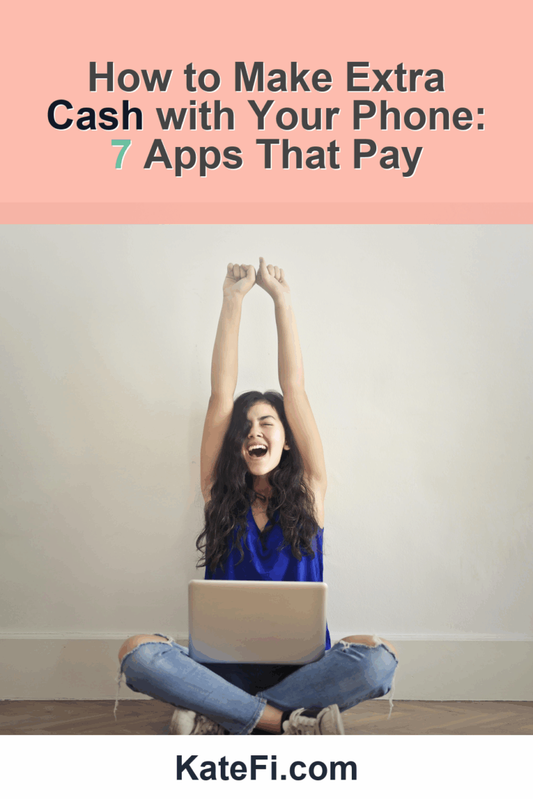 How to Make Extra Cash with Your Phone: 7 Apps That Pay – Pinterest cover