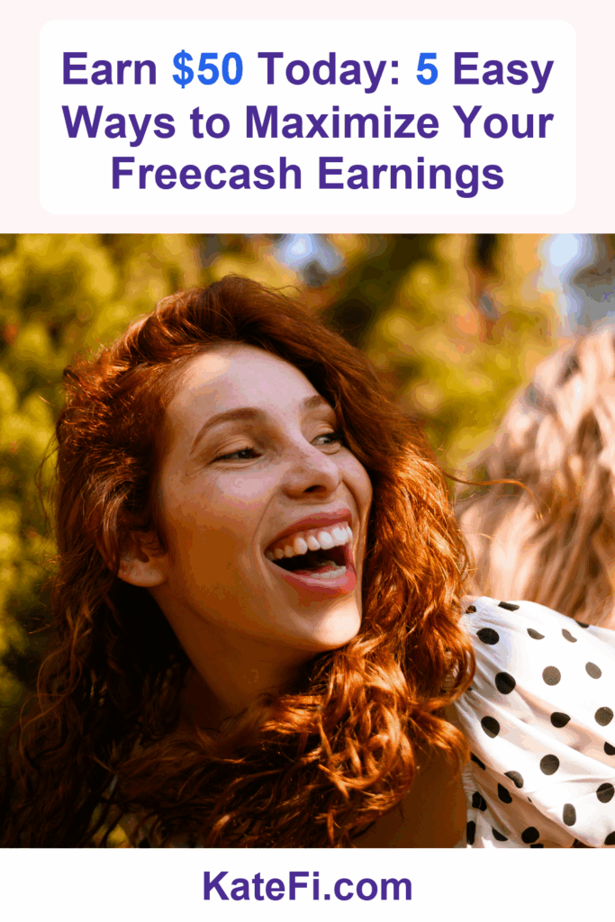 Earn $50 Today: 5 Easy Ways to Maximize Your Freecash Earnings – Pinterest cover