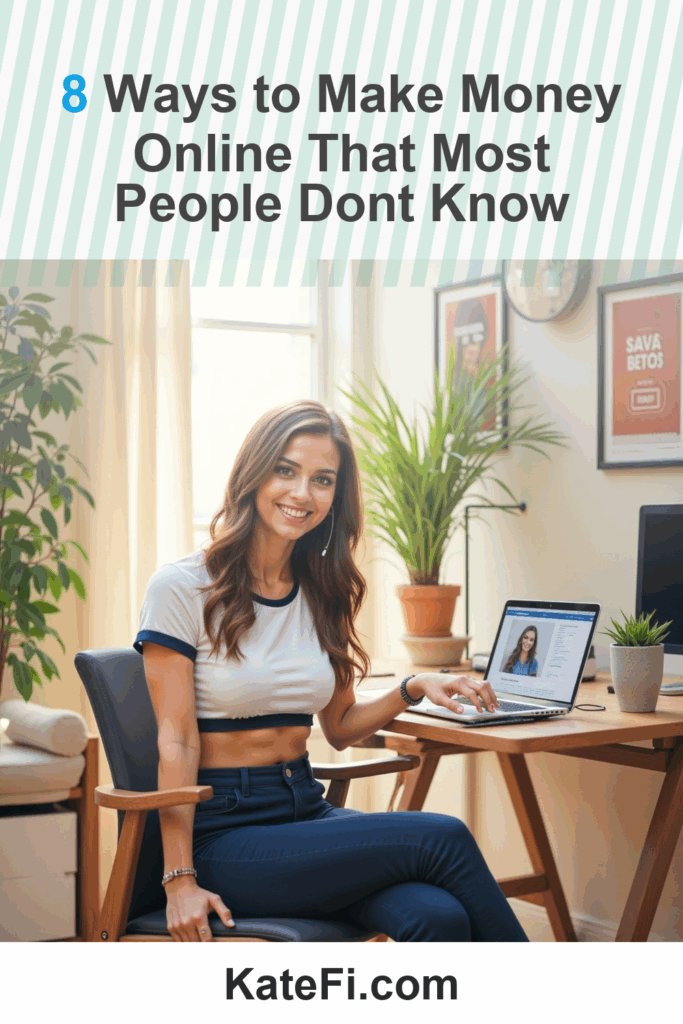 8 Ways to Make Money Online That Most People Dont Know – Pinterest cover