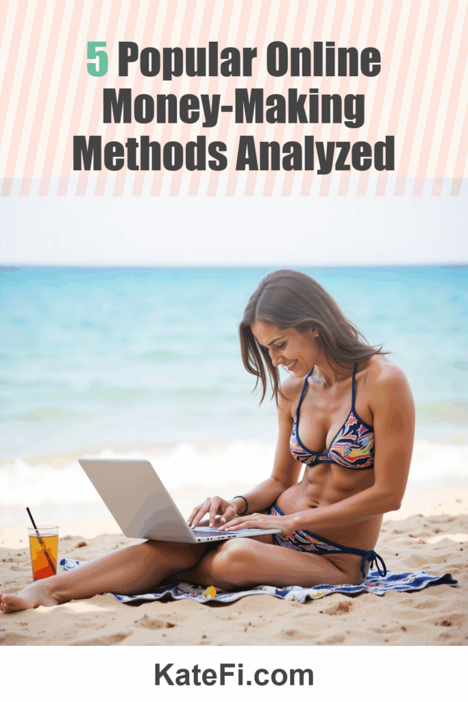 5 Popular Online Money-Making Methods Analyzed – Pinterest cover