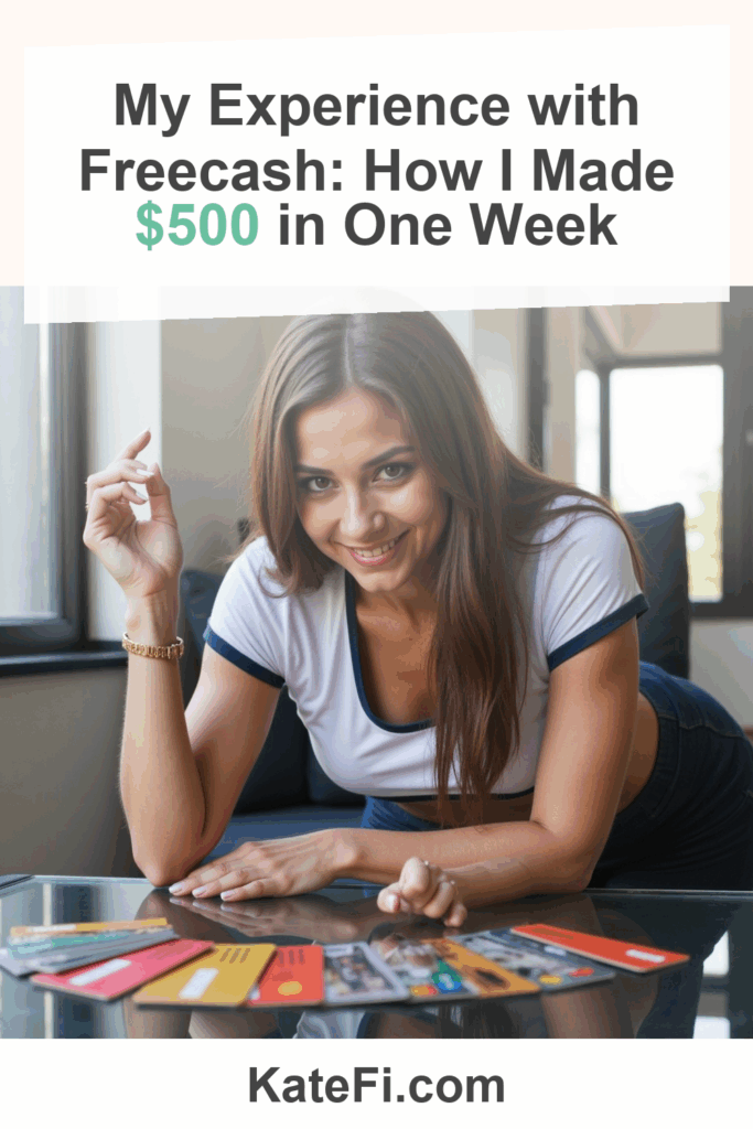 My Experience with Freecash: How I Made $500 in One Week – Pinterest cover