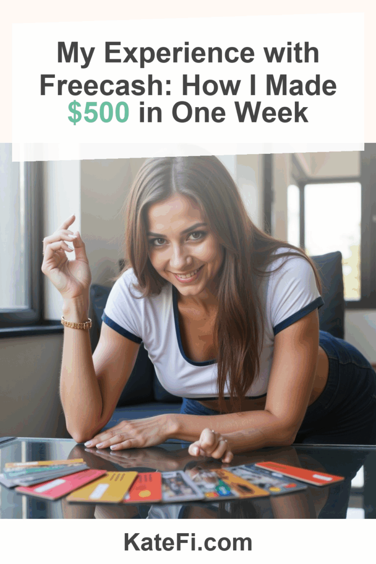 My Experience with Freecash: How I Made $500 in One Week – Pinterest cover