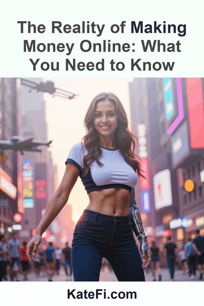 The Reality of Making Money Online: What You Need to Know – Pinterest cover