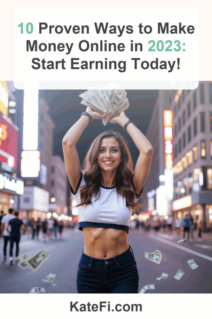 10 Proven Ways to Make Money Online in 2023: Start Earning Today! – Pinterest cover