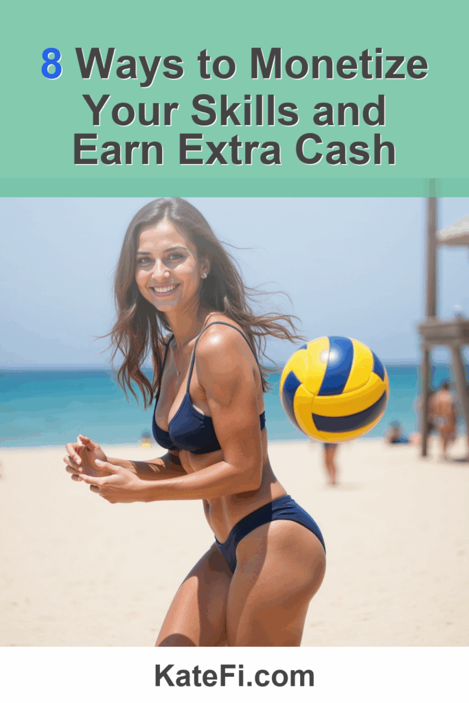 8 Ways to Monetize Your Skills and Earn Extra Cash – Pinterest cover