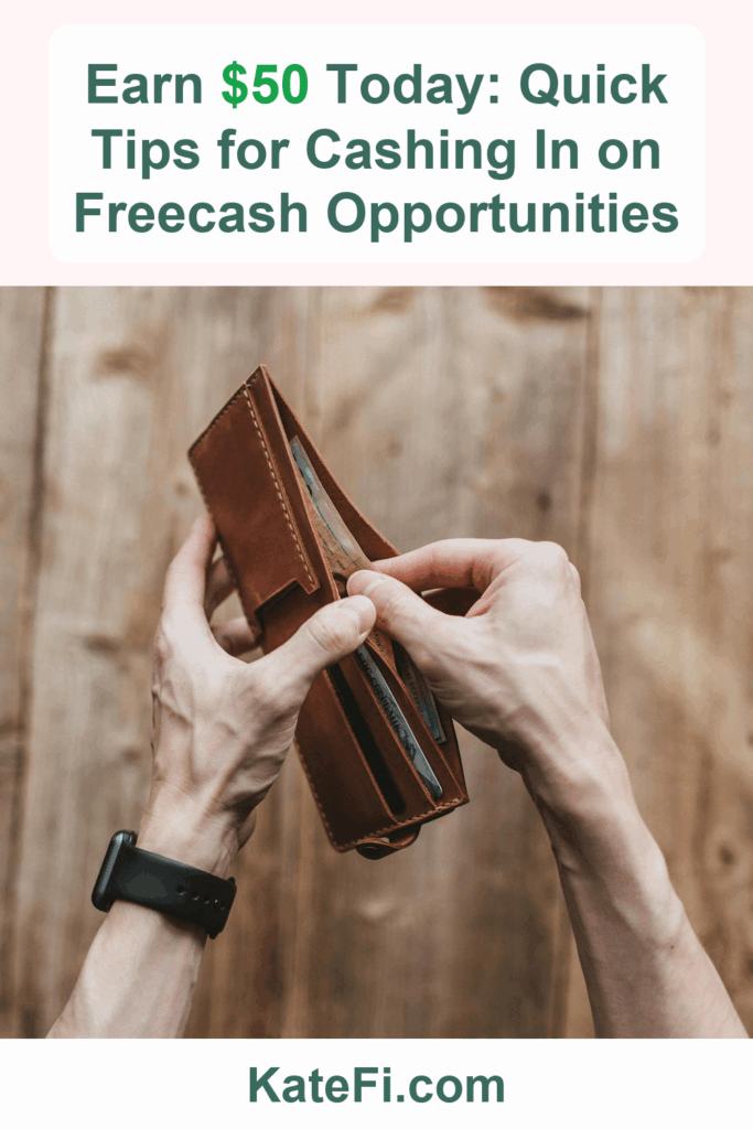 Earn $50 Today: Quick Tips for Cashing In on Freecash Opportunities – Pinterest cover