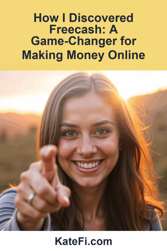 How I Discovered Freecash: A Game-Changer for Making Money Online – Pinterest cover