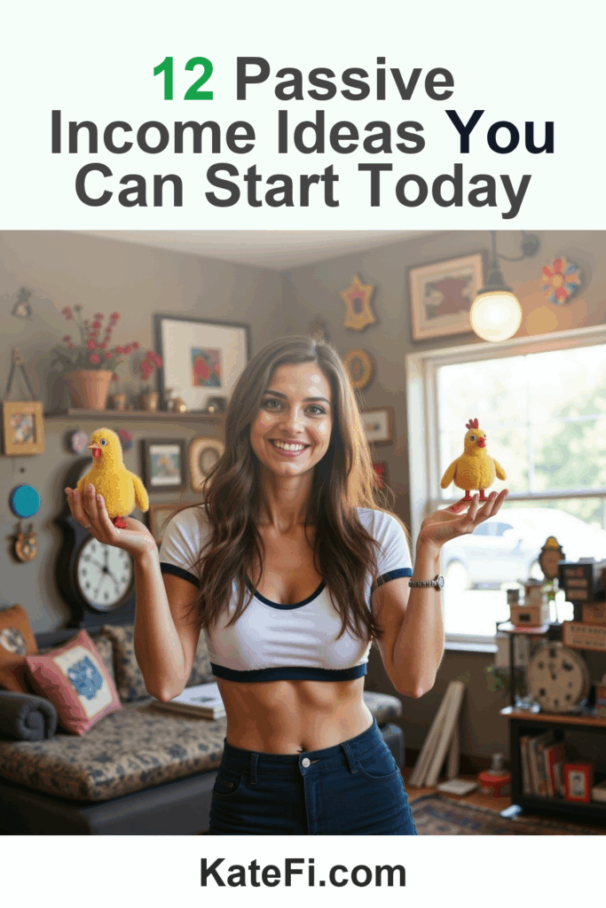 12 Passive Income Ideas You Can Start Today – Pinterest cover