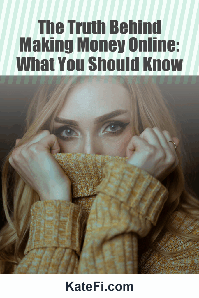 The Truth Behind Making Money Online: What You Should Know – Pinterest cover