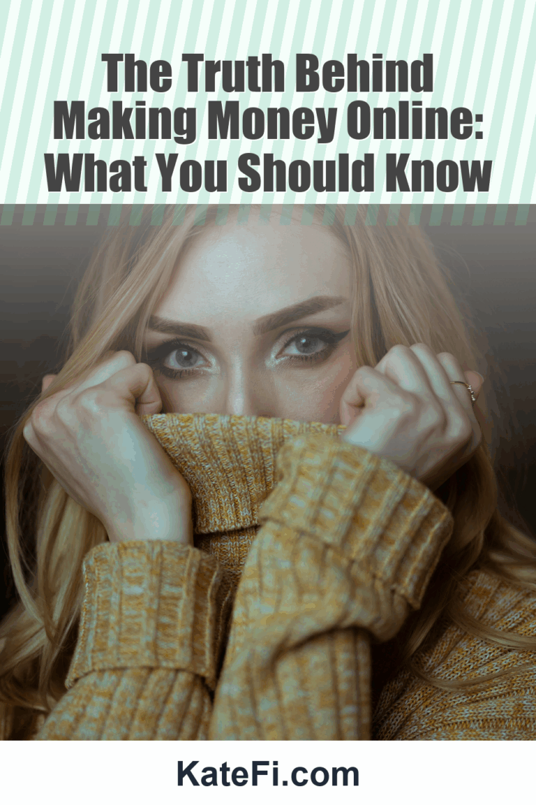 The Truth Behind Making Money Online: What You Should Know – Pinterest cover