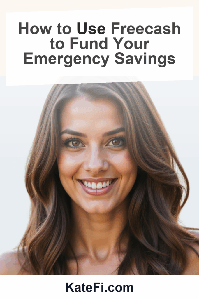 How to Use Freecash to Fund Your Emergency Savings – Pinterest cover