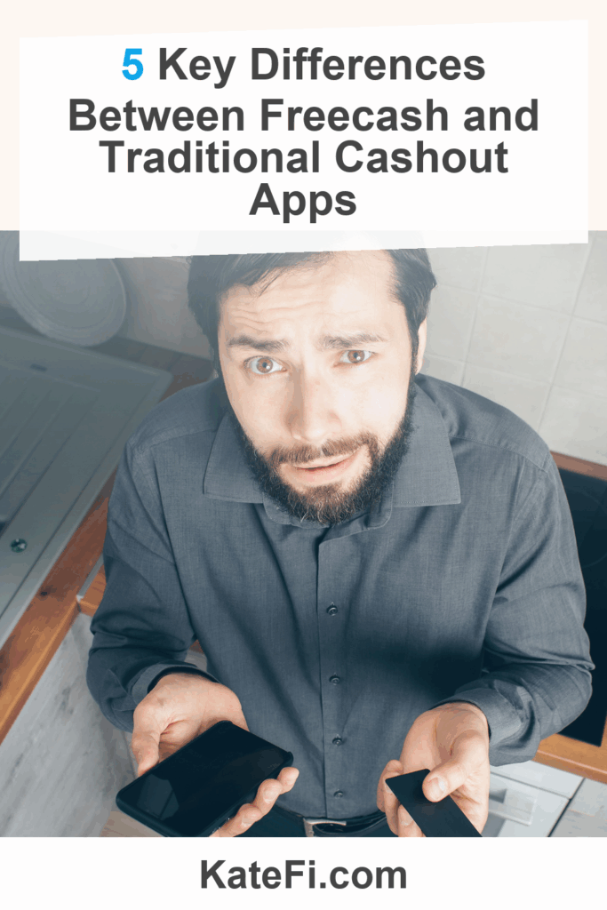 5 Key Differences Between Freecash and Traditional Cashout Apps – Pinterest cover