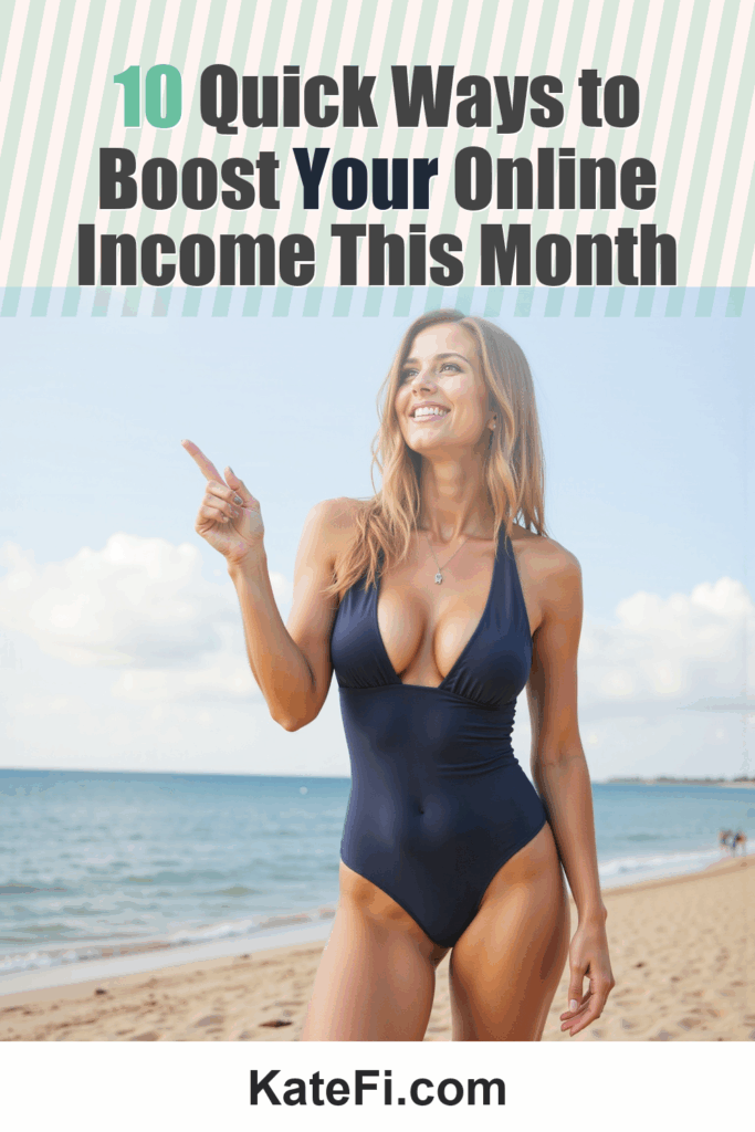 10 Quick Ways to Boost Your Online Income This Month – Pinterest cover