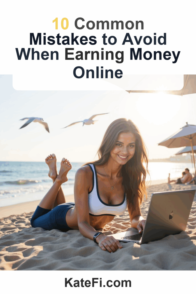 10 Common Mistakes to Avoid When Earning Money Online – Pinterest cover