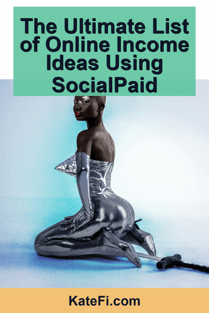 The Ultimate List of Online Income Ideas Using SocialPaid – Pinterest cover