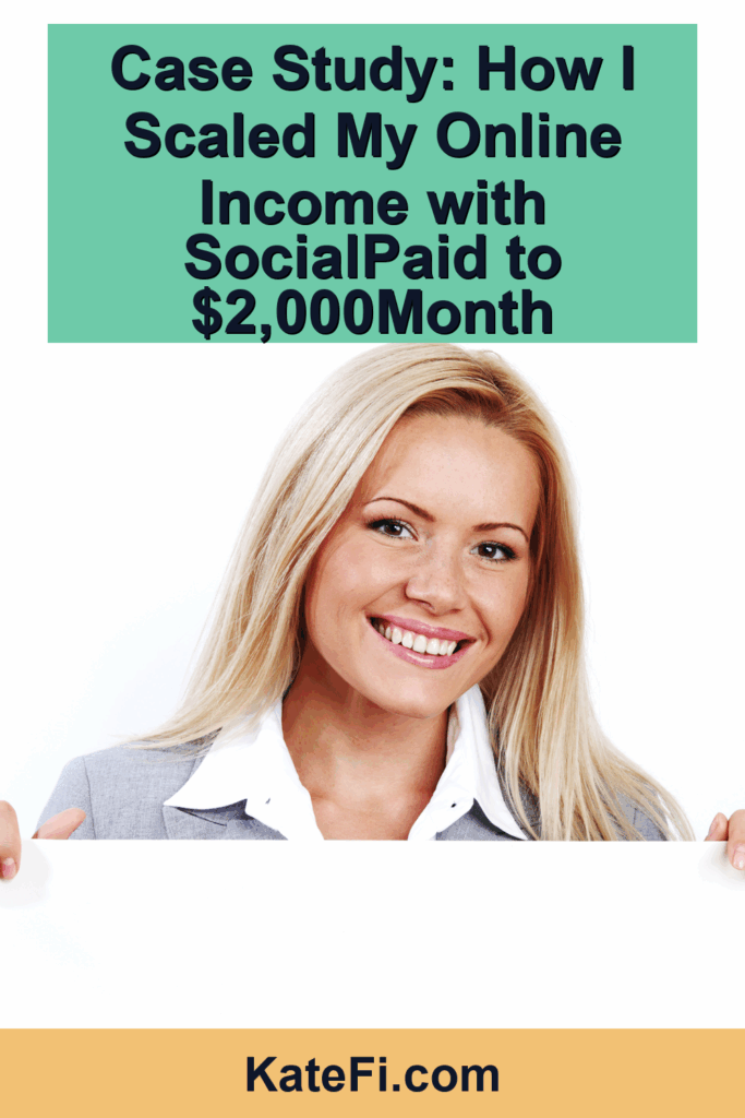 Case Study: How I Scaled My Online Income with SocialPaid to $2,000Month – Pinterest cover