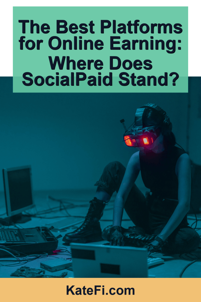 The Best Platforms for Online Earning: Where Does SocialPaid Stand? – Pinterest cover