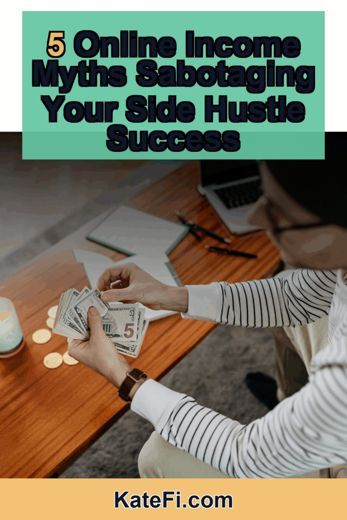 5 Myths About Online Income That Could Be Holding You Back from SocialPaid – Pinterest cover