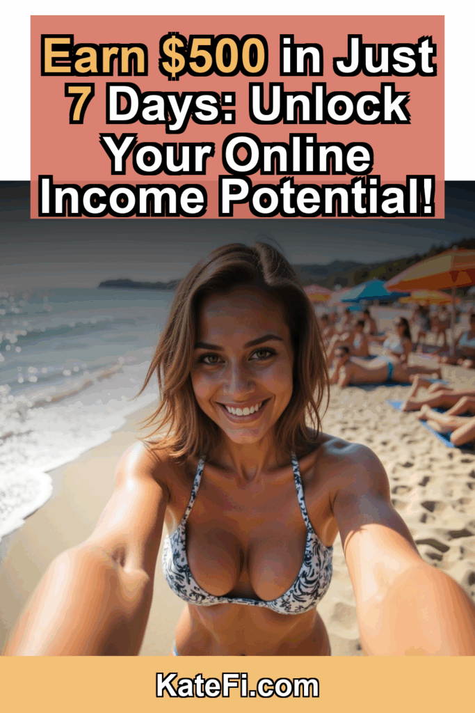 How I Earned $500 in a Week: A Case Study on Using SocialPaid for Online Success – Pinterest cover