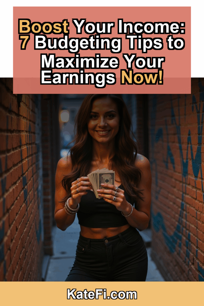 How to Maximize Your Income Potential with Effective Budgeting – Pinterest cover