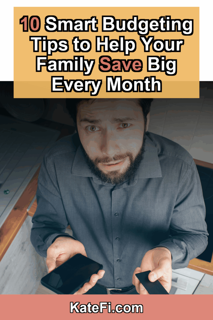 Budgeting Tips for Families: Making Every Dollar Count – Pinterest cover