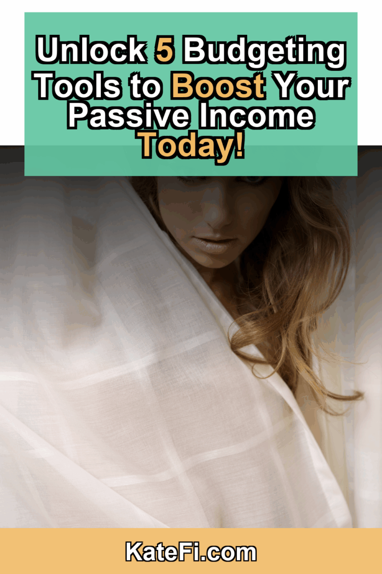 How to Build a Passive Income Stream with Budgeting Tools – Pinterest cover