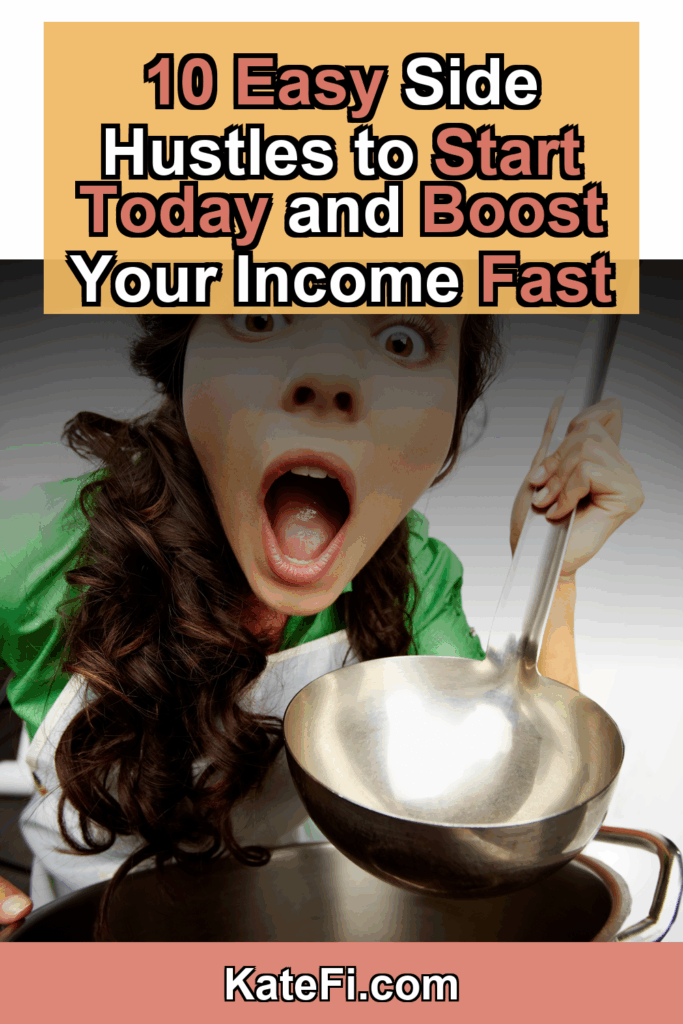 10 Side Hustles You Can Start Today: Boost Your Income with Minimal Effort – Pinterest cover