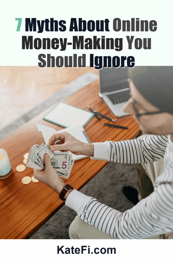 7 Myths About Online Money-Making You Should Ignore – Pinterest cover