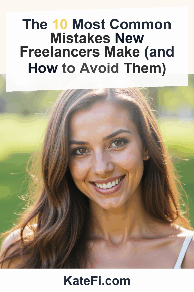 The 10 Most Common Mistakes New Freelancers Make (and How to Avoid Them) – Pinterest cover