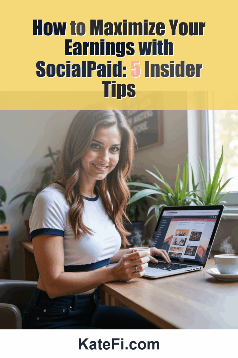 How to Maximize Your Earnings with SocialPaid: 5 Insider Tips – Pinterest cover