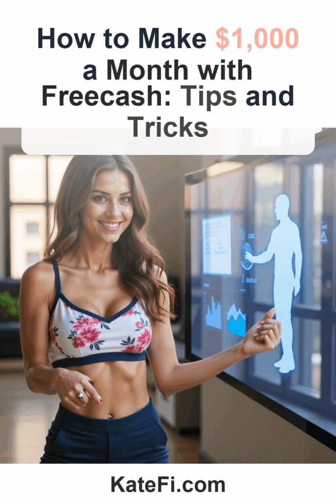 How to Make $1,000 a Month with Freecash: Tips and Tricks – Pinterest cover