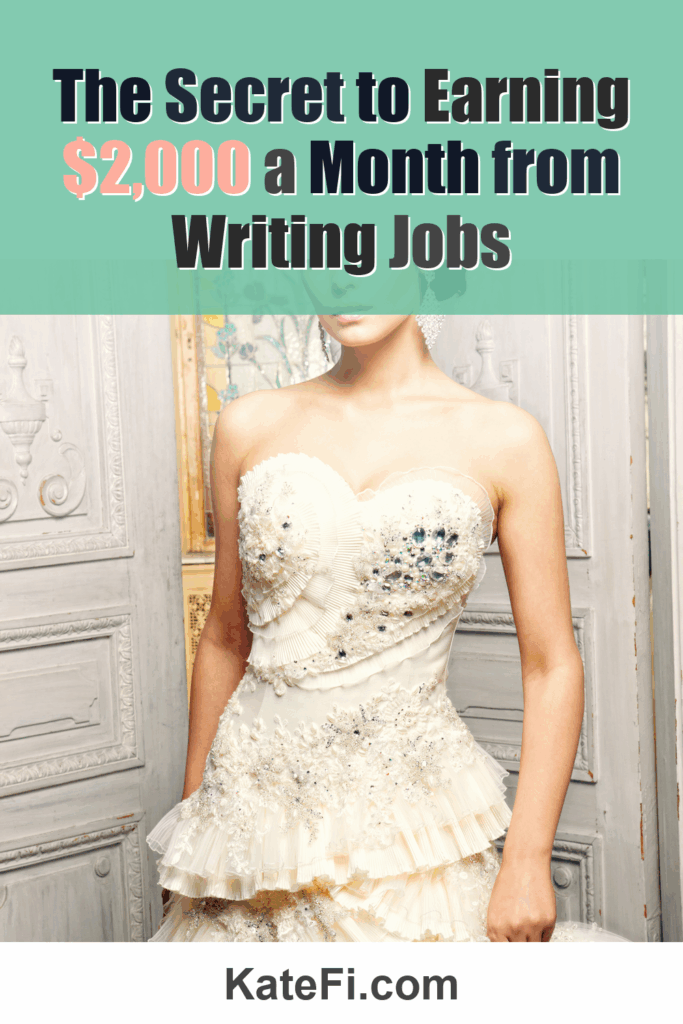 The Secret to Earning $2,000 a Month from Writing Jobs – Pinterest cover