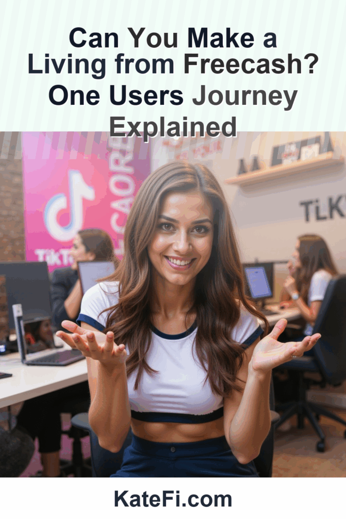 Can You Make a Living from Freecash? One Users Journey Explained – Pinterest cover