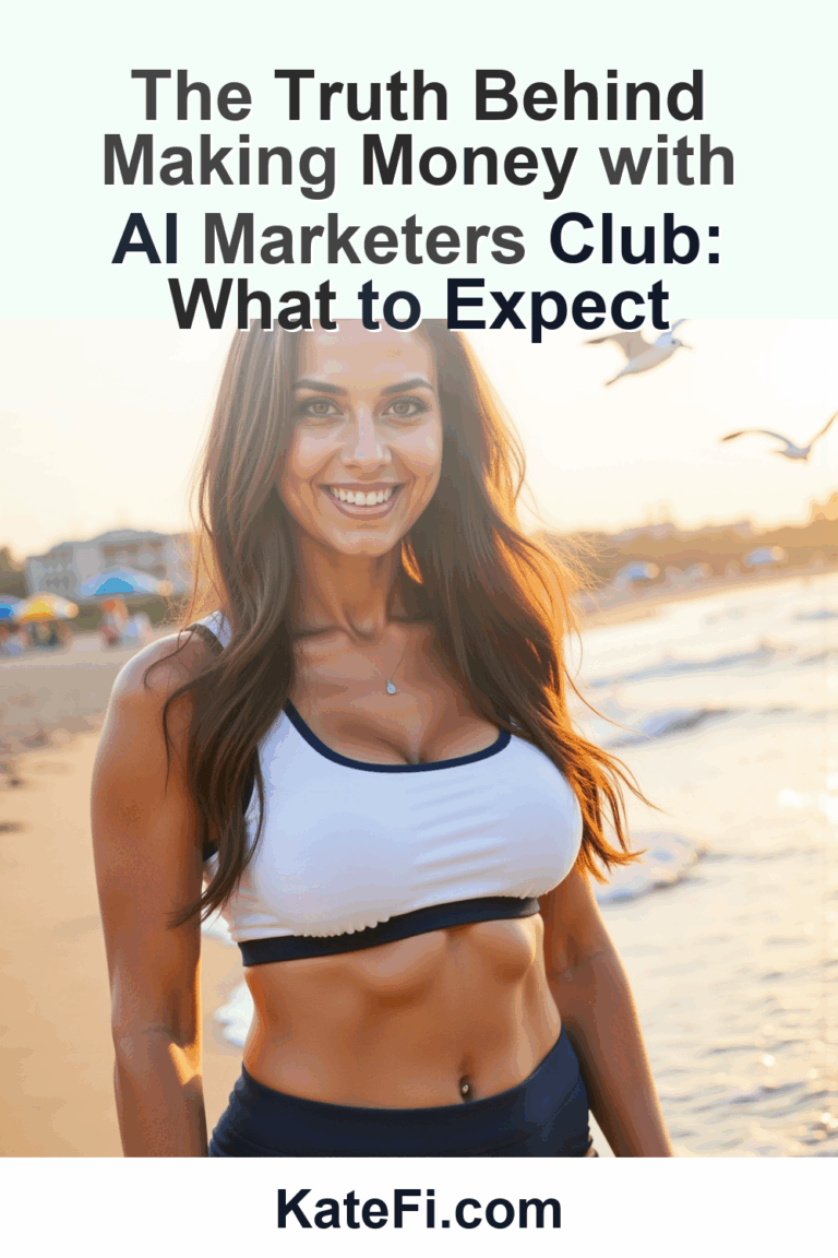 The Truth Behind Making Money with AI Marketers Club: What to Expect – Pinterest cover