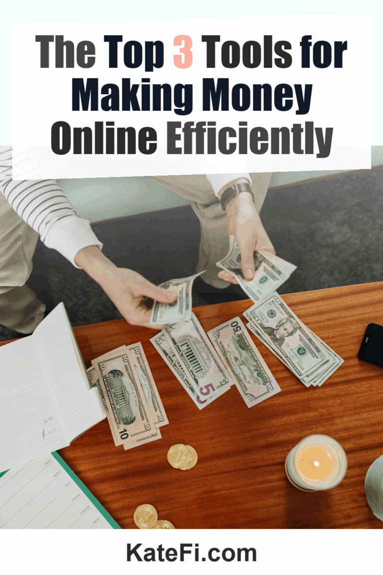 The Top 3 Tools for Making Money Online Efficiently – Pinterest cover