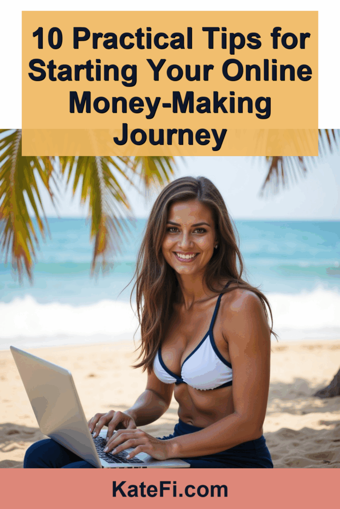 10 Practical Tips for Starting Your Online Money-Making Journey – Pinterest cover