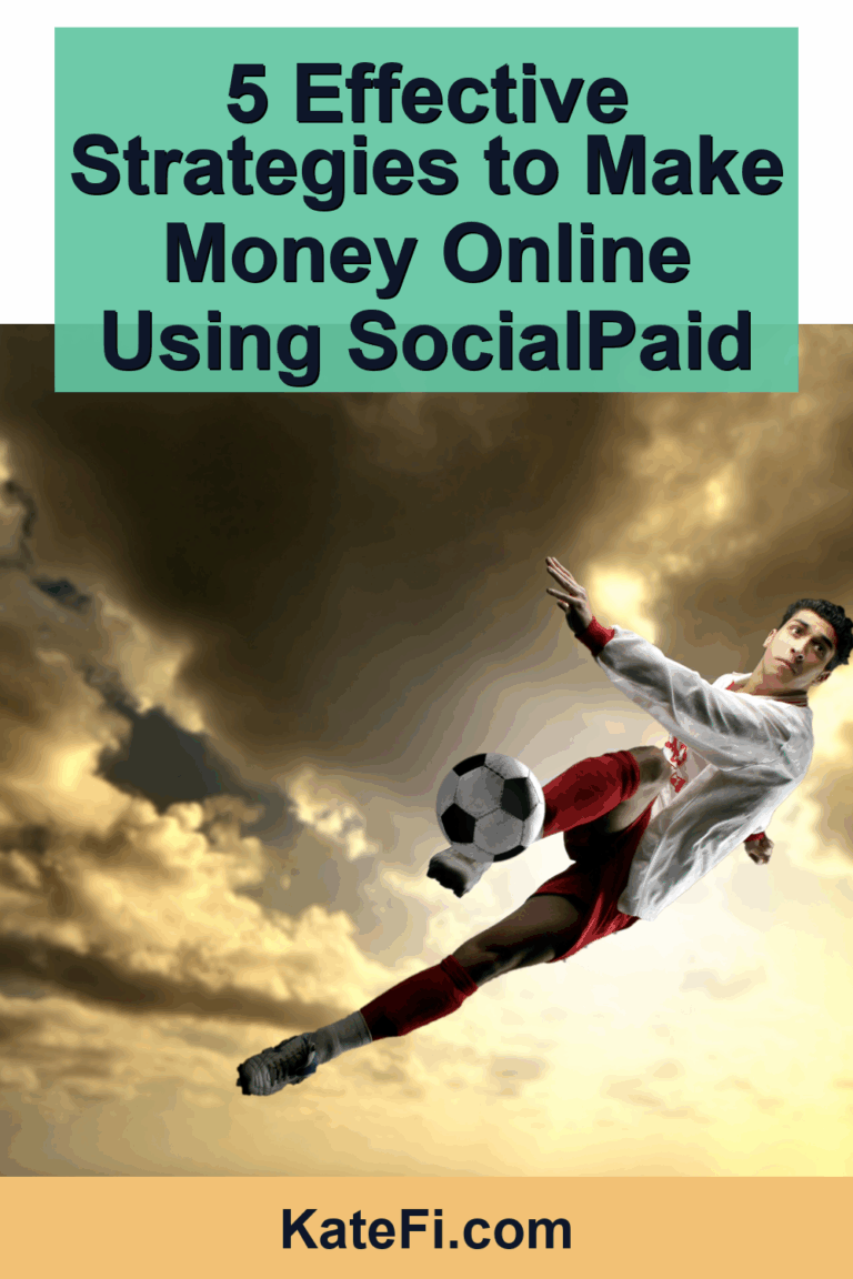 5 Effective Strategies to Make Money Online Using SocialPaid – Pinterest cover
