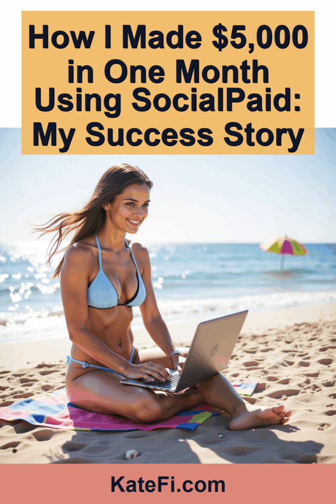 How I Made $5,000 in One Month Using SocialPaid: My Success Story – Pinterest cover