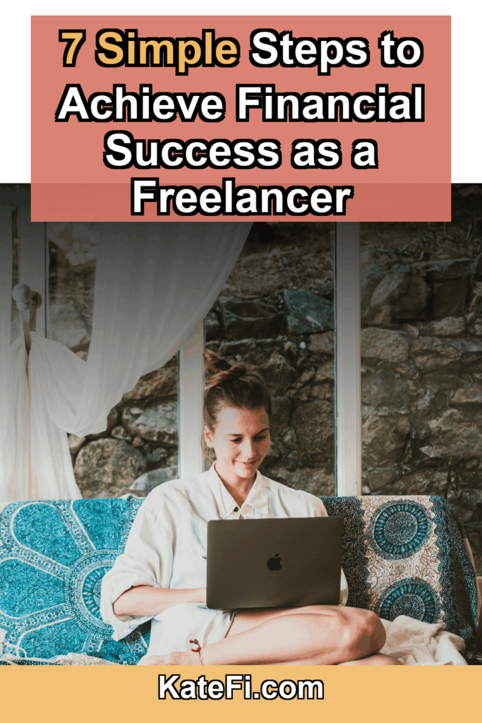 The Roadmap to Financial Success for Freelancers: Simple Steps to Take – Pinterest cover
