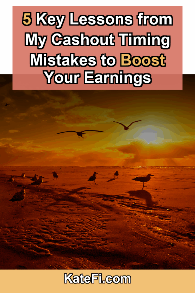 My Case Study on Cashout Timing: Learning from Past Mistakes – Pinterest cover