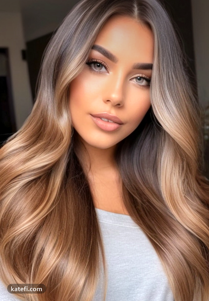 Balayage that flatters every face shape